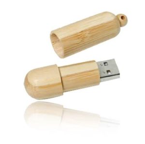 Wood Tube logo USB Drive